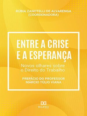 cover image of Entre a crise e a esperança